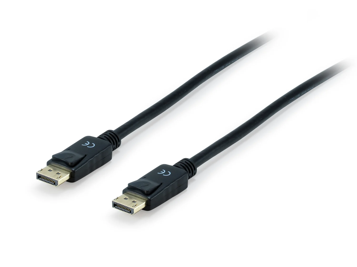 Cabo DisplayPort 1.4 Equip 119253 8K 60Hz HDR Macho/Macho contactos dourados 3m Preto