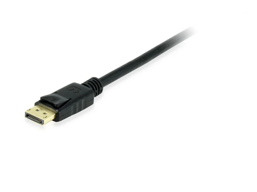 Cabo DisplayPort 1.4 Equip 119253 8K 60Hz HDR Macho/Macho contactos dourados 3m Preto - Imagem 2