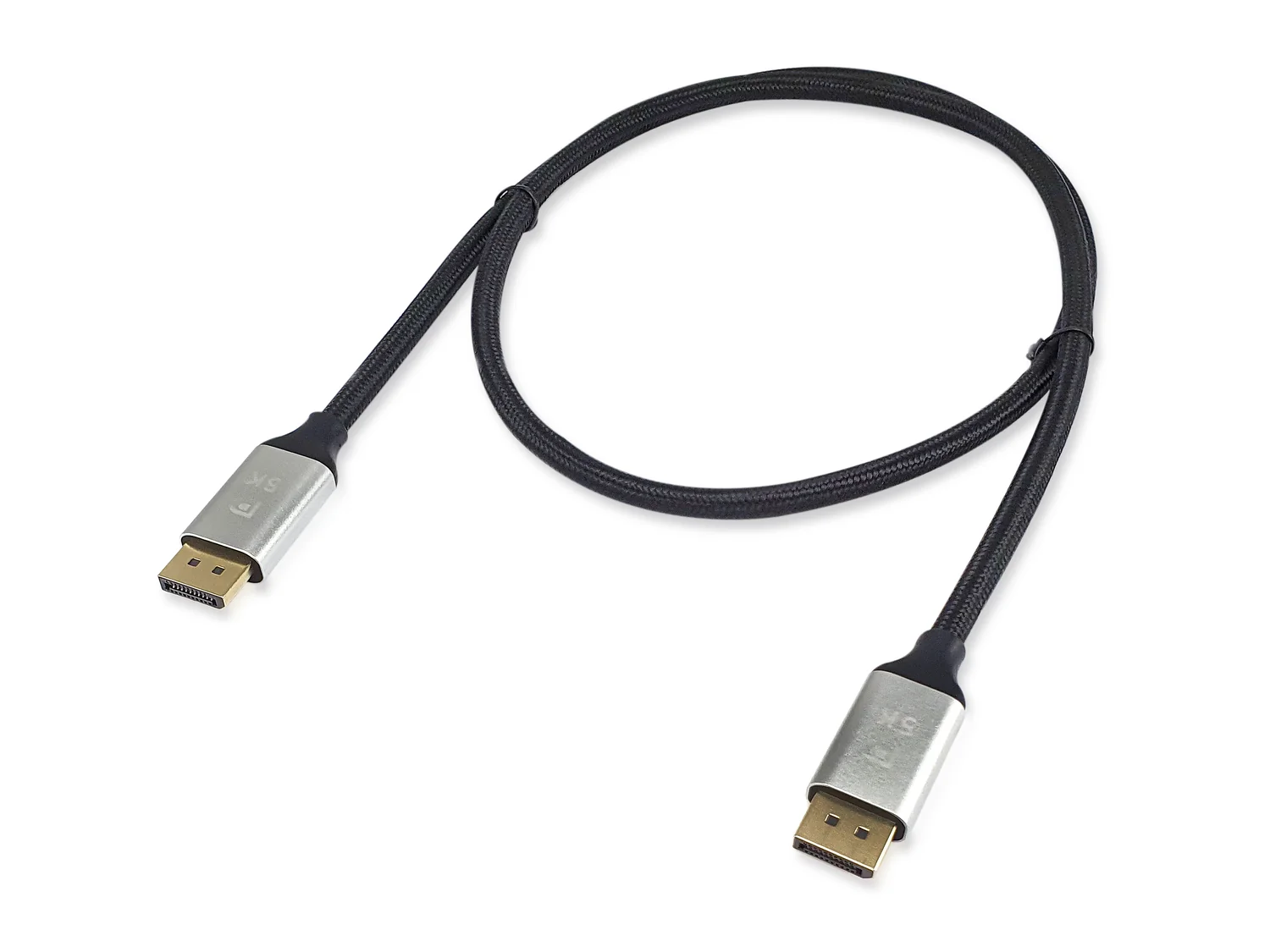 Cabo DisplayPort 1.4 Premium 8K 60Hz 2 m Carcaça Alumínio Equip 119262 - Imagem 2