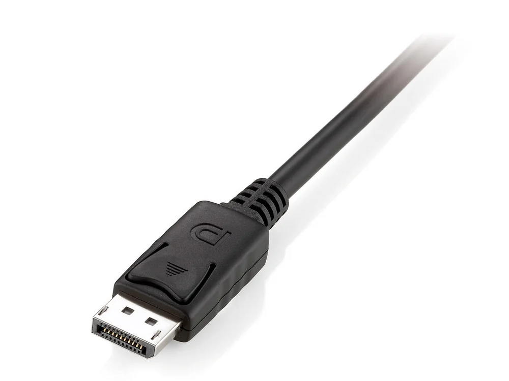 Cabo DisplayPort 1.2 Equip 119332 com Trinco Macho/Macho 2 m 4K 60Hz Preto - Imagem 2