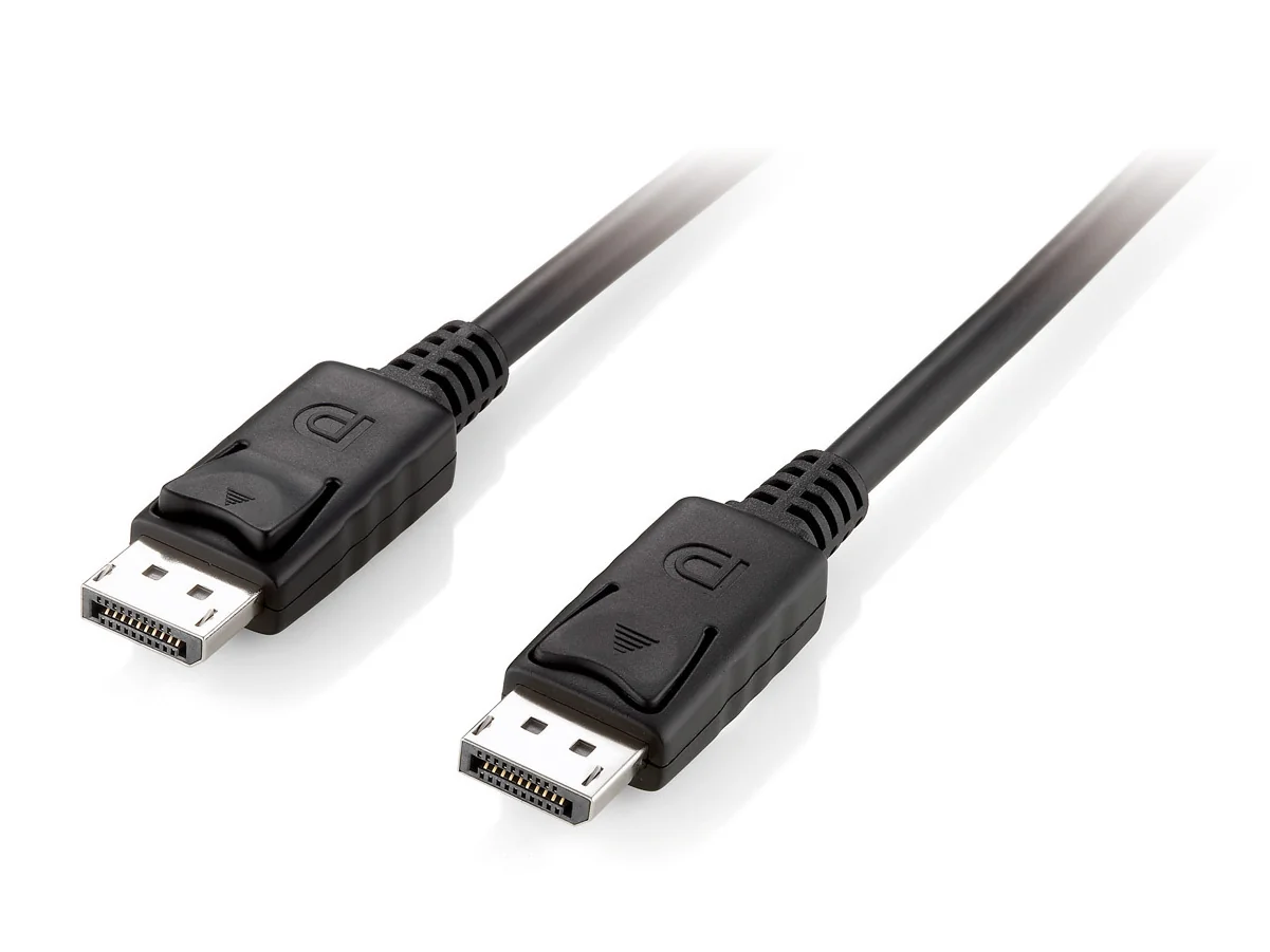 Cabo DisplayPort 1.2 Macho/Macho 3 m 4K/60 Hz Equip Preto