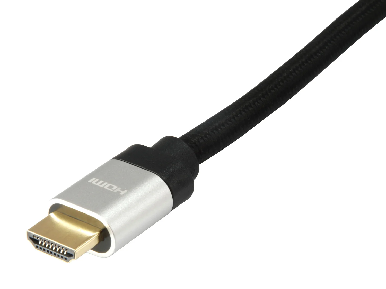 Cabo HDMI 2.1 Ultra Alta Velocidade 8K 60Hz 4K 120Hz Equip 2m 48Gbps Preto - Imagem 2