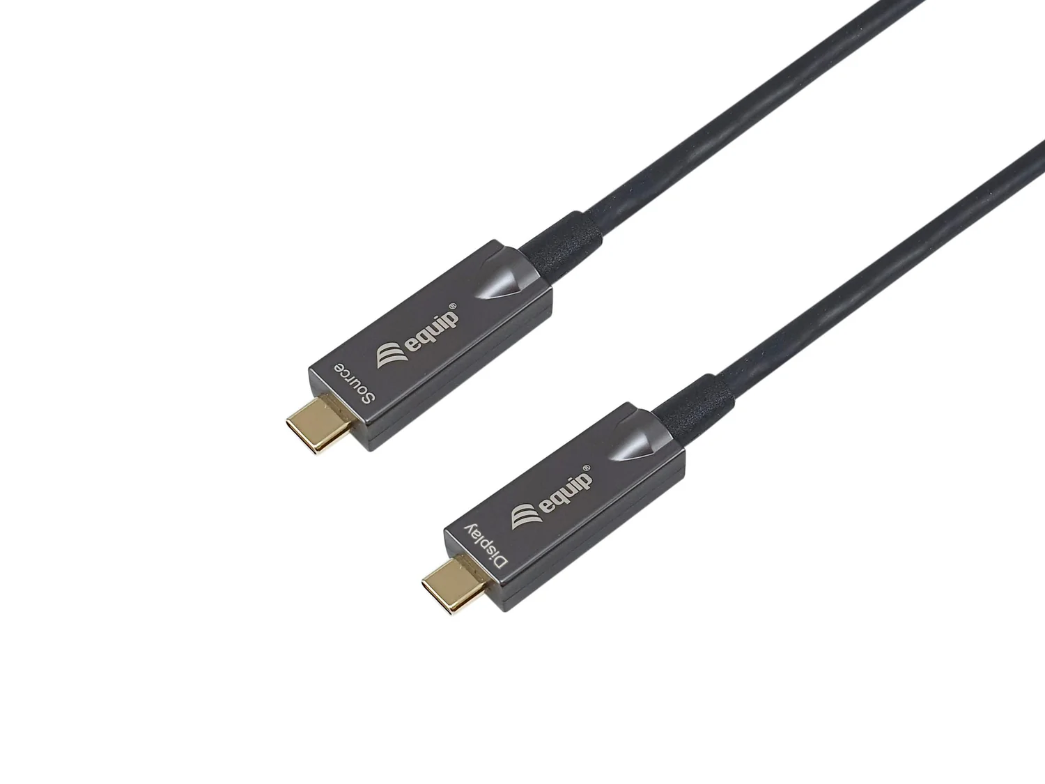 Cabo ótico ativo USB-C Equip 119462 10m 4K/60Hz 60W PD preto