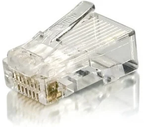 Conectores RJ-45 Equip Cat6 UTP transparentes pack 100 unidades - Imagem 1