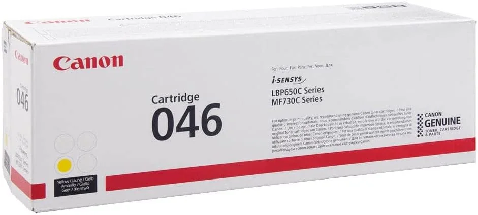Toner Canon 046 Amarelo Original 2300 páginas para Série LBP650