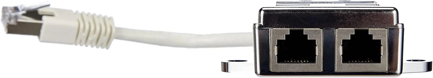 Multiplicador de rede RJ45 Equip 127603 Cat5e 2 portas 0,15m metálico/branco - Imagem 4