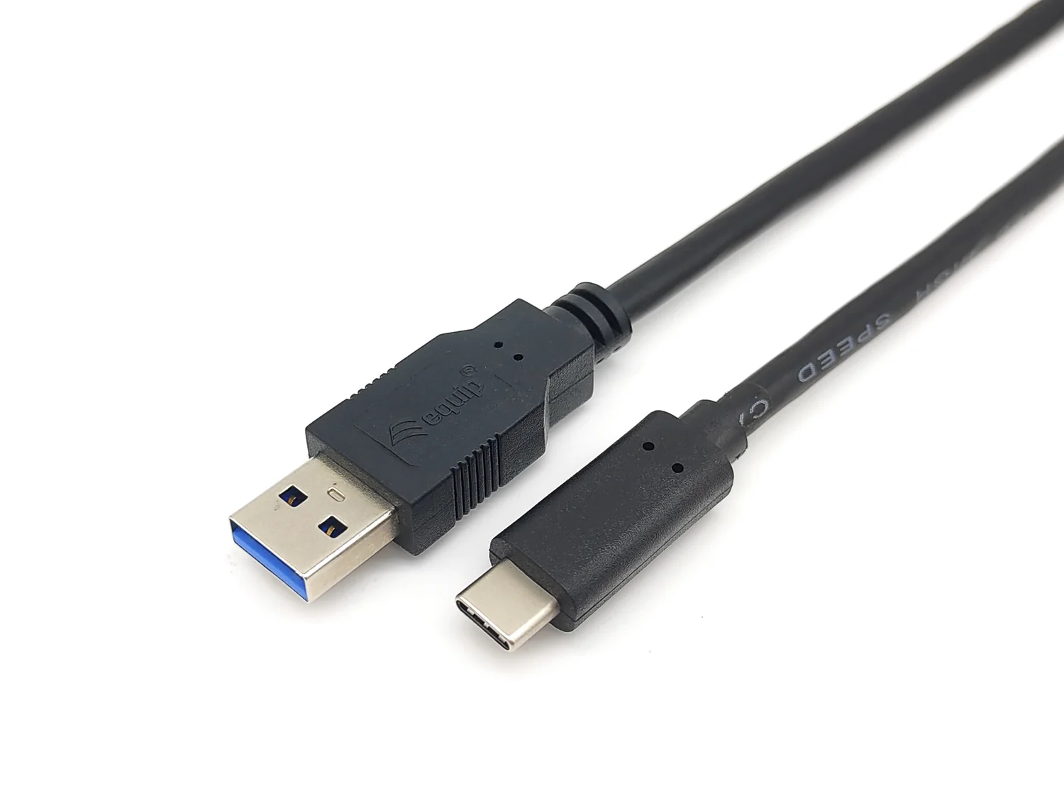 Cabo USB-C Equip USB 3.2 Gen 1 para USB-A macho/macho 2m preto