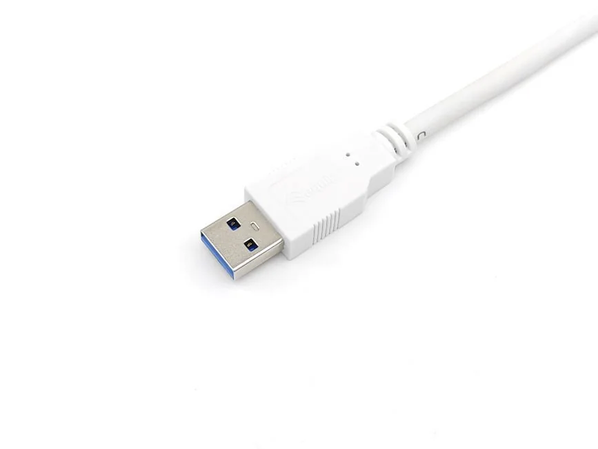 Cabo USB 3.2 Gen 1 USB-C para USB-A Equip 1,0 m 5 Gbps 3 A Macho/Macho, branco - Imagem 6