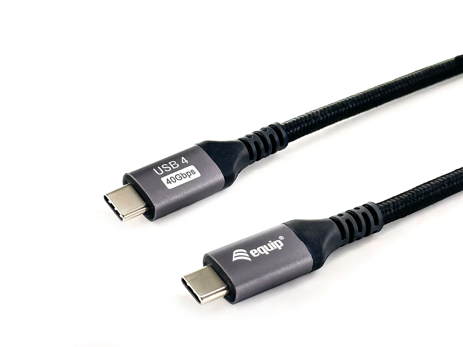 Cabo USB4 Gen 3 Tipo C para Tipo C Macho/Macho 1,2 m 40 Gbps 240W 8K Equip - Imagem 2