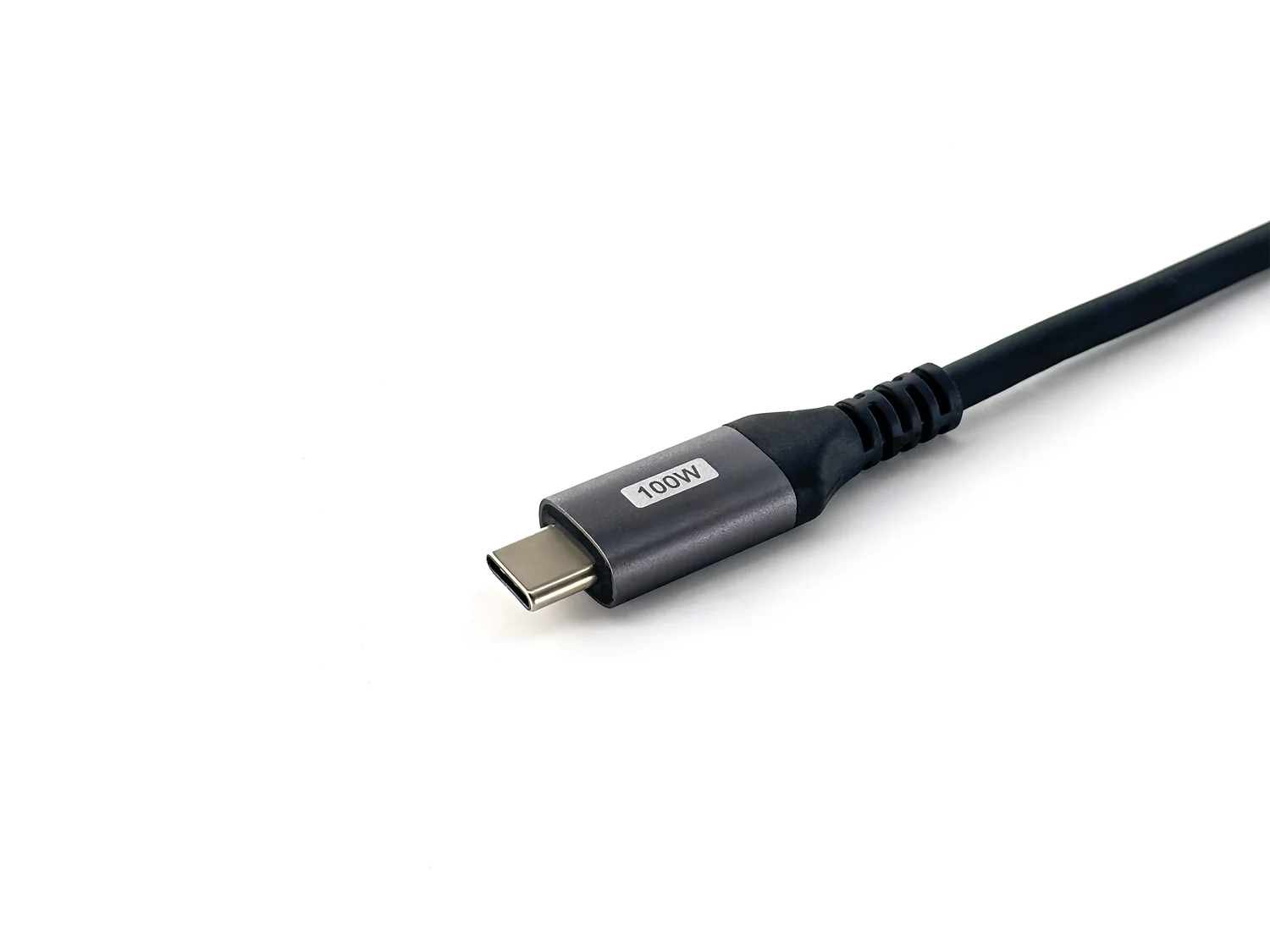 Cabo USB-C para USB-C 90° Equip 2,0 m PD 100 W USB 2.0 com Emark, preto - Imagem 4