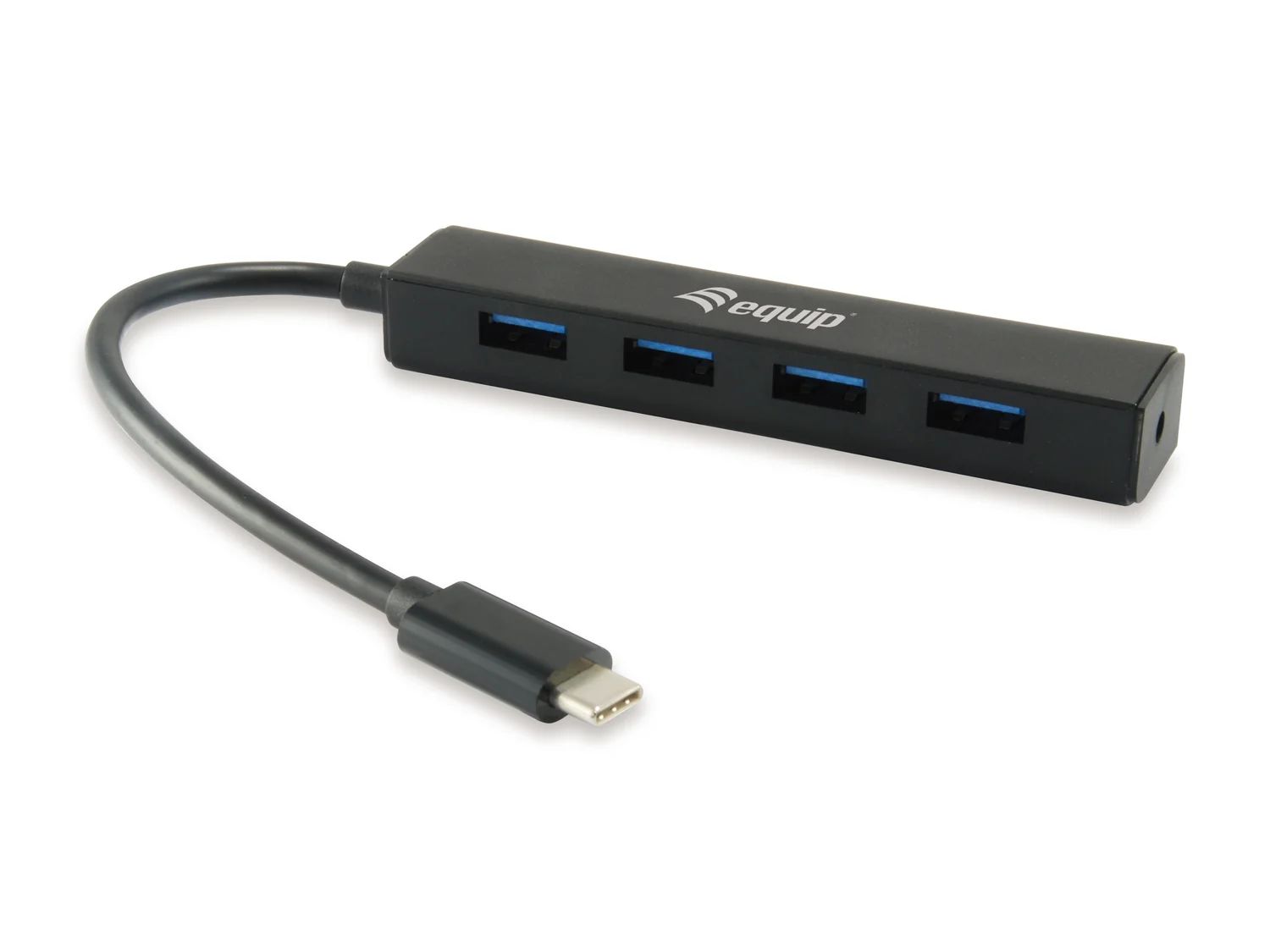 Hub USB 4 Portas USB 3.0 com Entrada USB-C 5 Gbps Plug and Play — Equip 128954 - Imagem 1