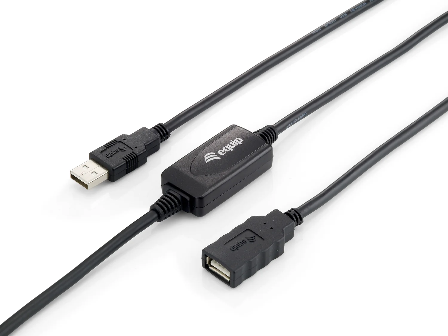 Cabo de extensão USB Equip USB 2.0 ativo 10m preto - Imagem 1
