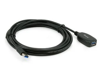 Cabo de extensão USB Equip USB 3.2 Gen 1 ativa 5m preto - Imagem 1
