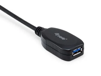 Cabo extensão USB 3.2 Gen 1 ativo Equip 133347 10m USB-A macho/fêmea preto - Imagem 3