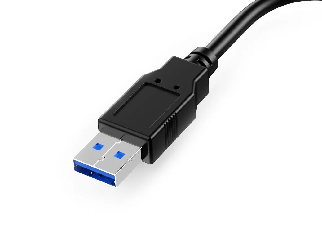 Adaptador USB 3.0 para VGA HD15 Equip 1920x1080 60Hz Cabo Integrado Preto - Imagem 2