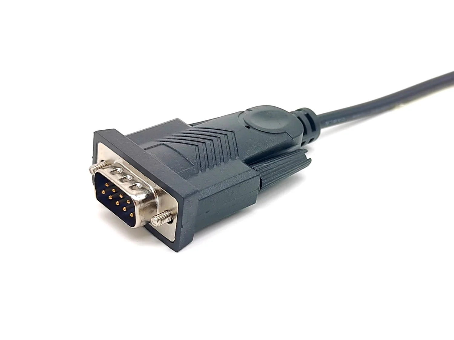 Cabo Adaptador USB-A para Série DB9 Equip 1.5m Chipset Prolific PL2303GT Preto - Imagem 3
