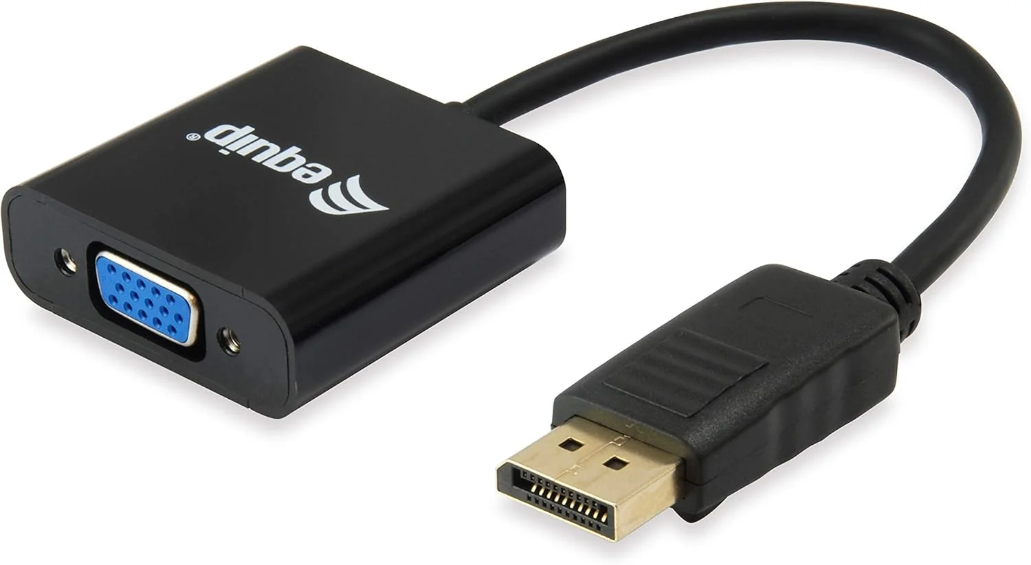 Adaptador DisplayPort para VGA Equip Macho/Fêmea 15 cm Preto