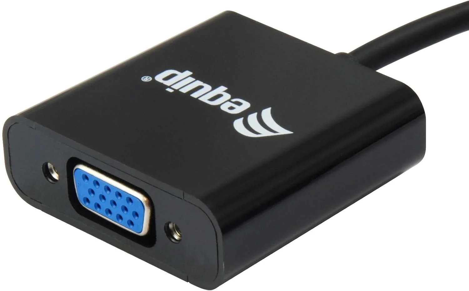 Adaptador DisplayPort para VGA Equip Macho/Fêmea 15 cm Preto - Imagem 2