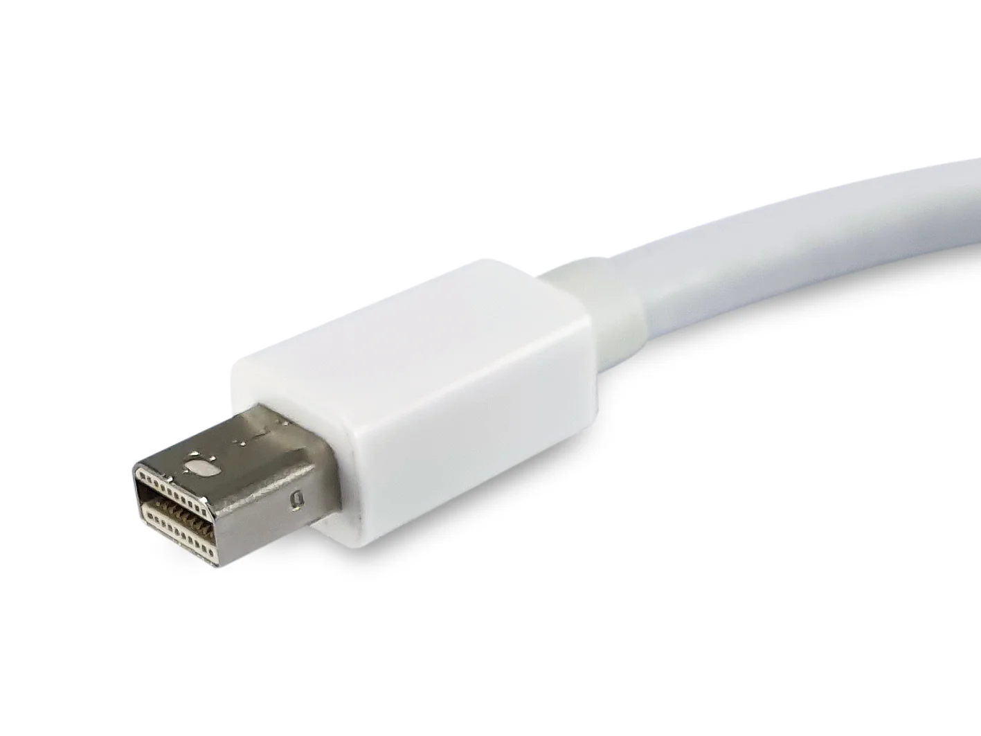 Adaptador Mini DisplayPort para DisplayPort Macho/Fêmea 4K 60 Hz Branco — Equip 133440 - Imagem 2