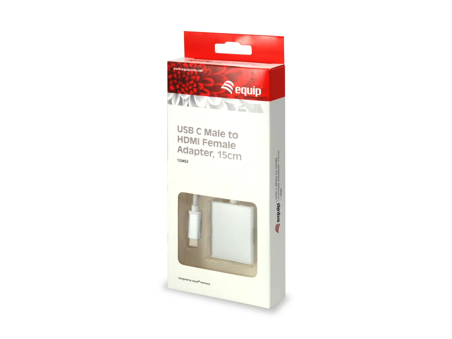 Adaptador USB-C para HDMI Equip 133452 com Suporte 4K - Imagem 4