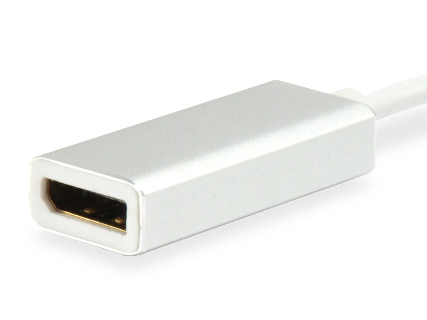 Adaptador USB-C para DisplayPort Equip 4K 60 Hz branco - Imagem 2