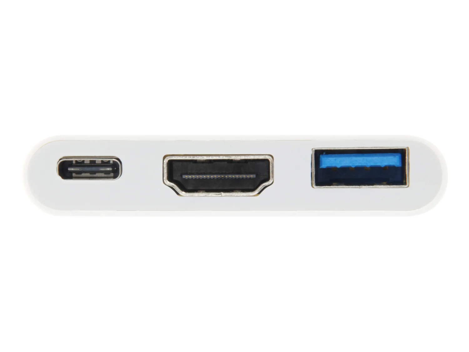 Adaptador USB-C para HDMI + USB-A + USB-C PD 60W Equip 3-em-1 Branco - Imagem 6
