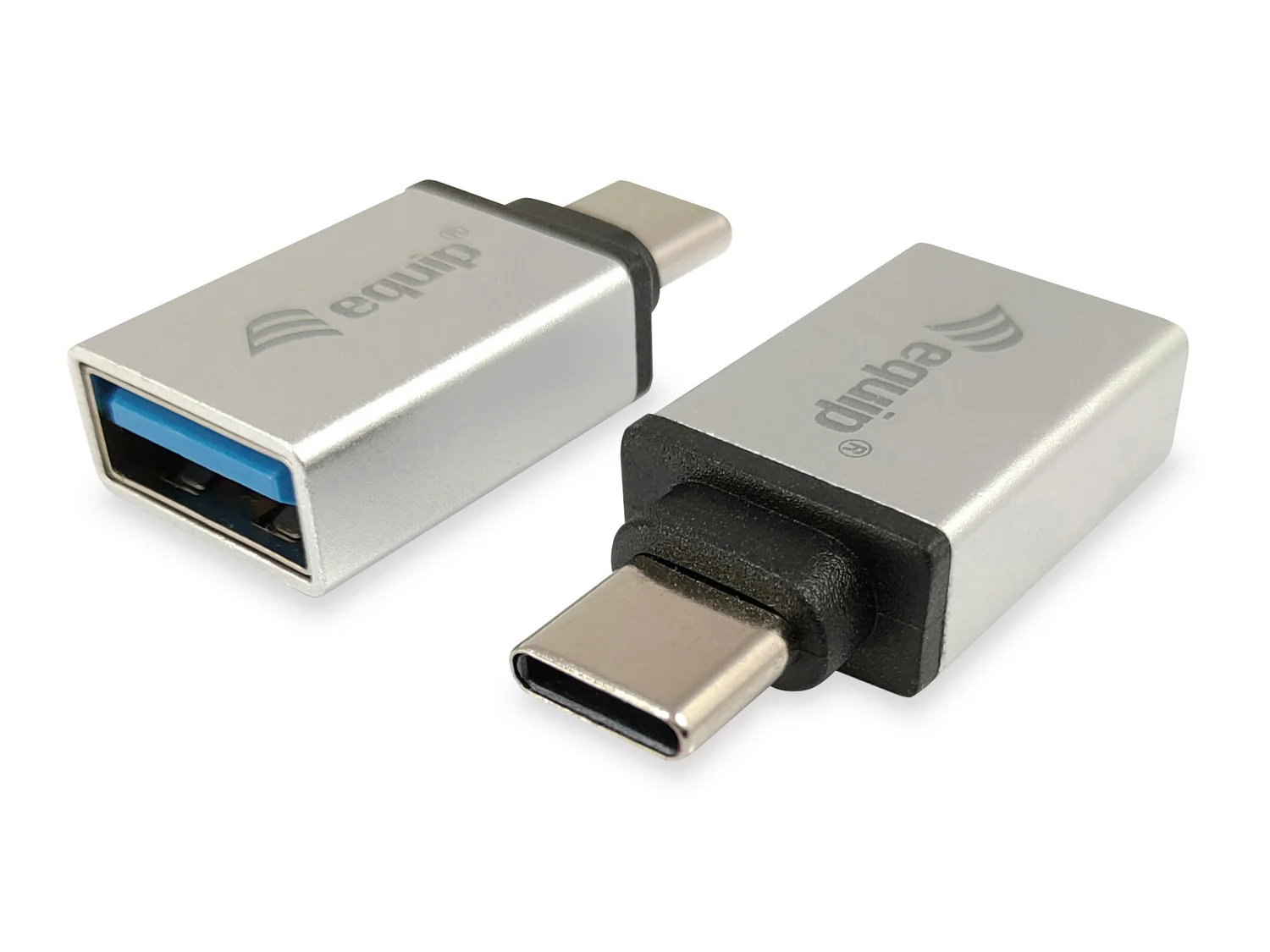 Adaptador USB-C para USB-A Equip em Alumínio Prateado (Pack 2 unid.) - Imagem 3