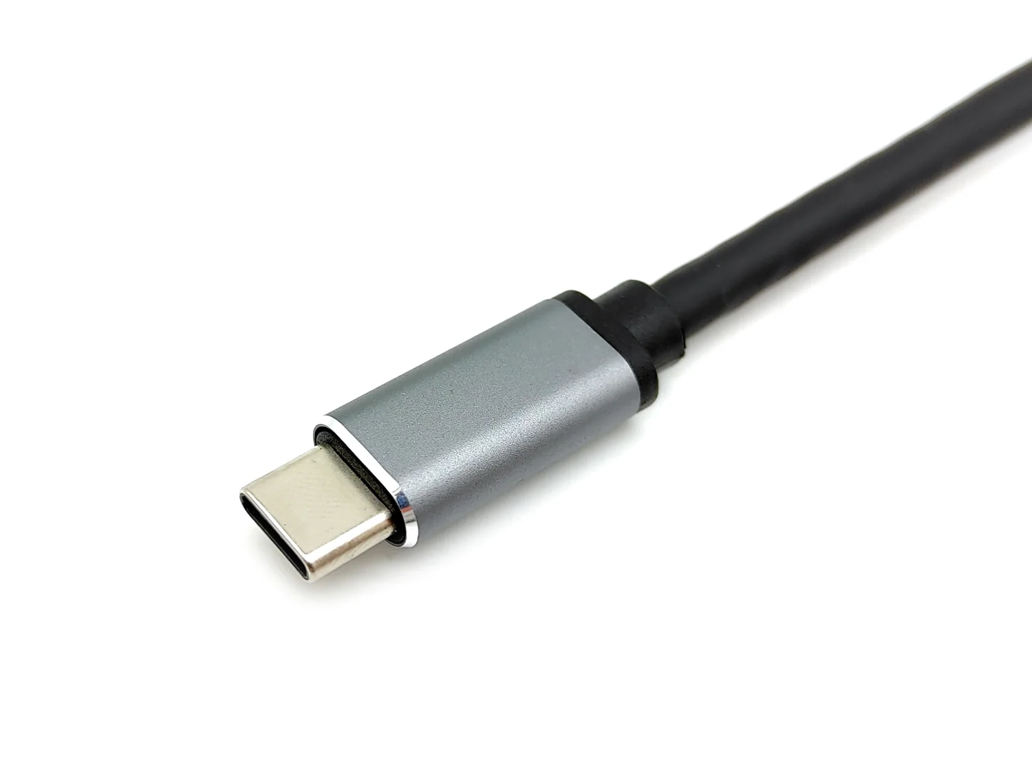 Adaptador USB-C 4 em 1 Duplo HDMI 4K + USB 3.0 + PD 100W Equip 133484 Prateado - Imagem 3