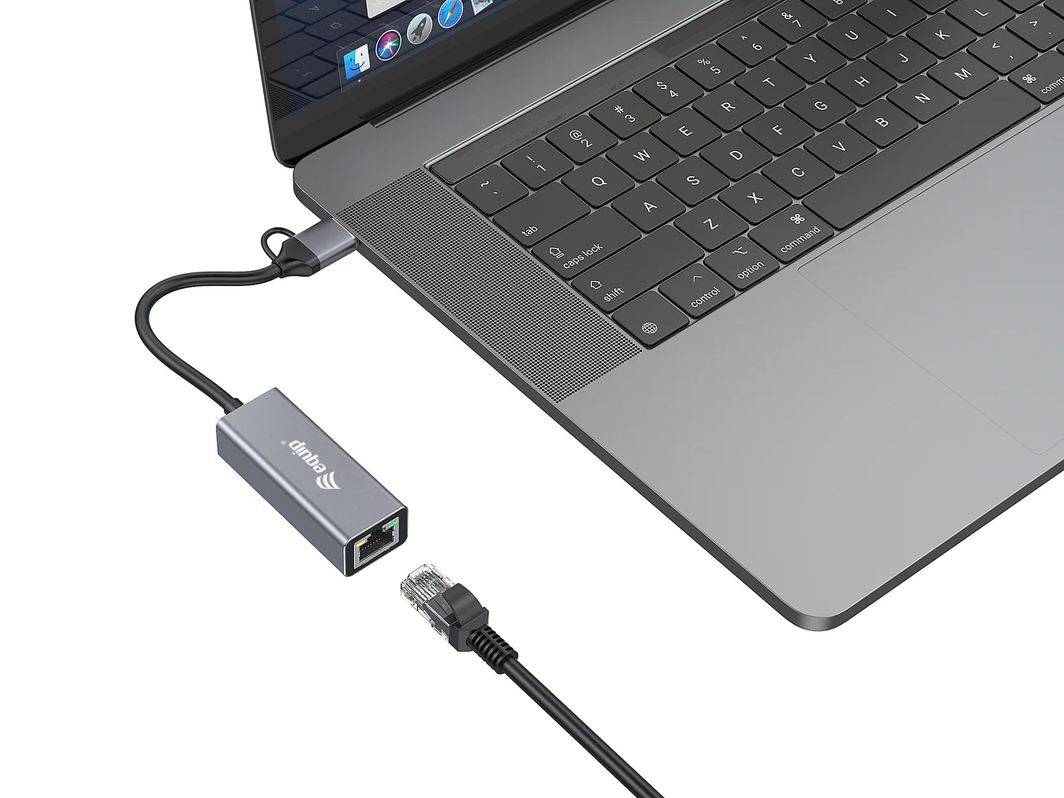 Adaptador de Rede USB-C/USB-A para Ethernet 2,5 Gigabit Equip — RJ-45 - Imagem 4