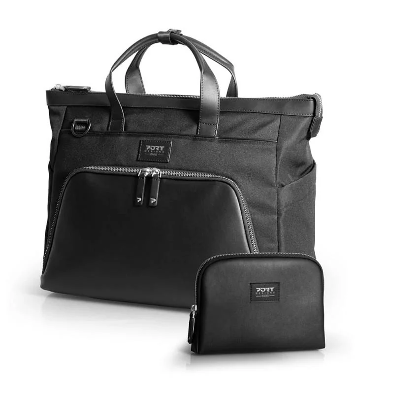 Mala para Portátil Port Designs Muse TL ECO 16" com Bolsa Preta - Imagem 1