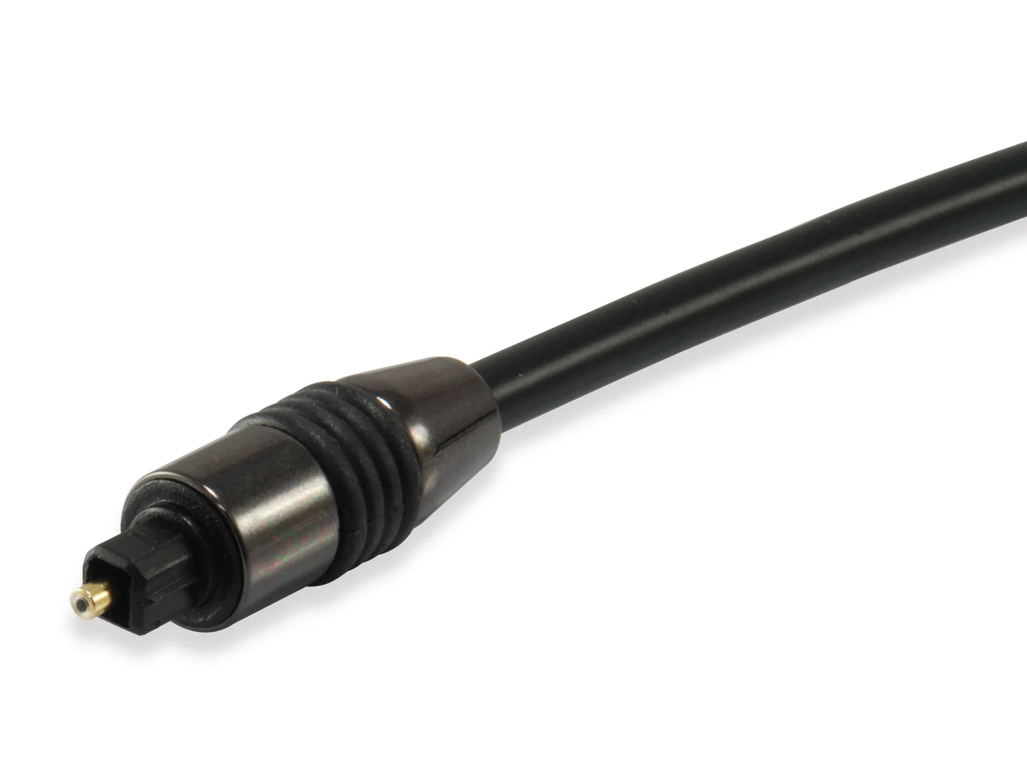 Cabo de Áudio Óptico Toslink Digital 1.8m Preto Equip (147921) - Imagem 4