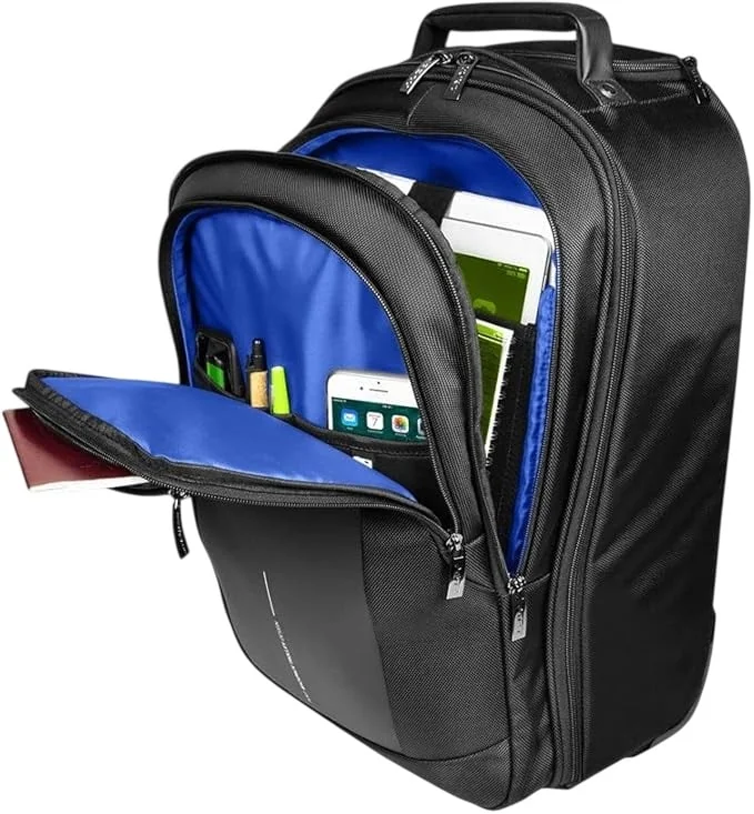 Mochila trolley para portátil Port Designs Chicago Evo 15.6" 25L poliéster preta - Imagem 3