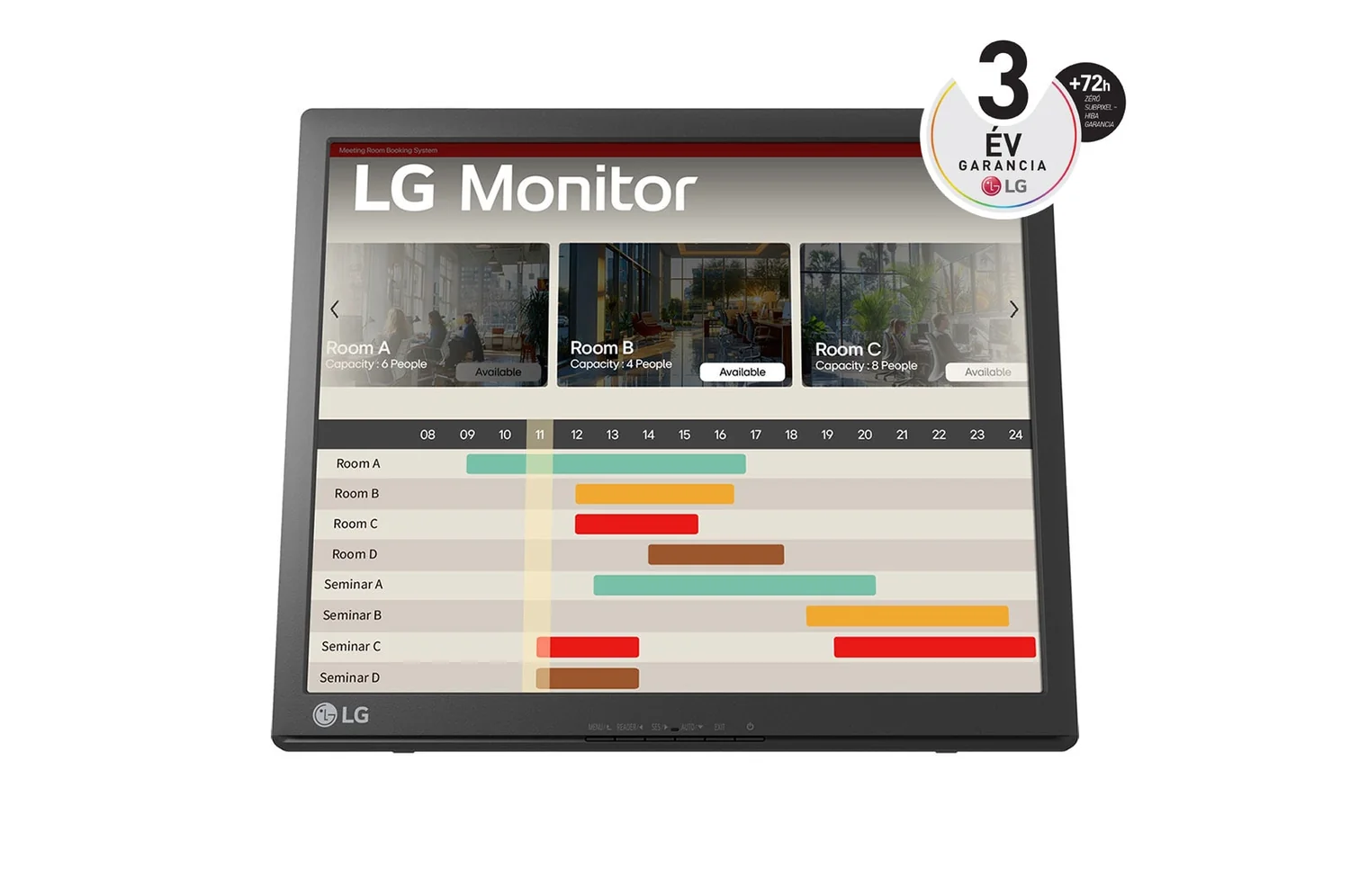 Monitor Tátil LG 17BR30T-B 17" SXGA 5:4 VGA Touch Screen