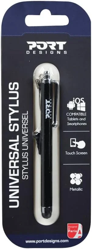 Stylus para Tablet Port Designs — Preto, Escrita e Desenho Preciso - Imagem 2