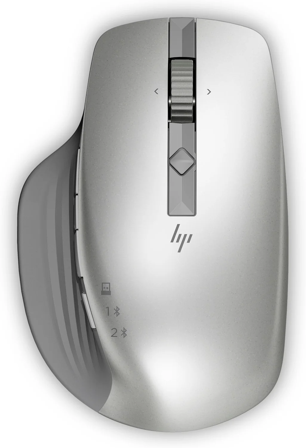 Rato sem Fios HP 930 Creator Bluetooth 3000 DPI 7 Botões Recarregável USB-C — Prateado