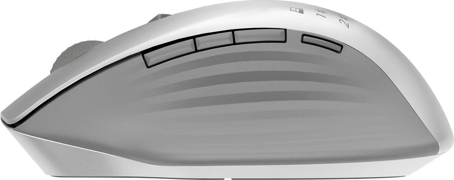 Rato sem Fios HP 930 Creator Bluetooth 3000 DPI 7 Botões Recarregável USB-C — Prateado - Imagem 4