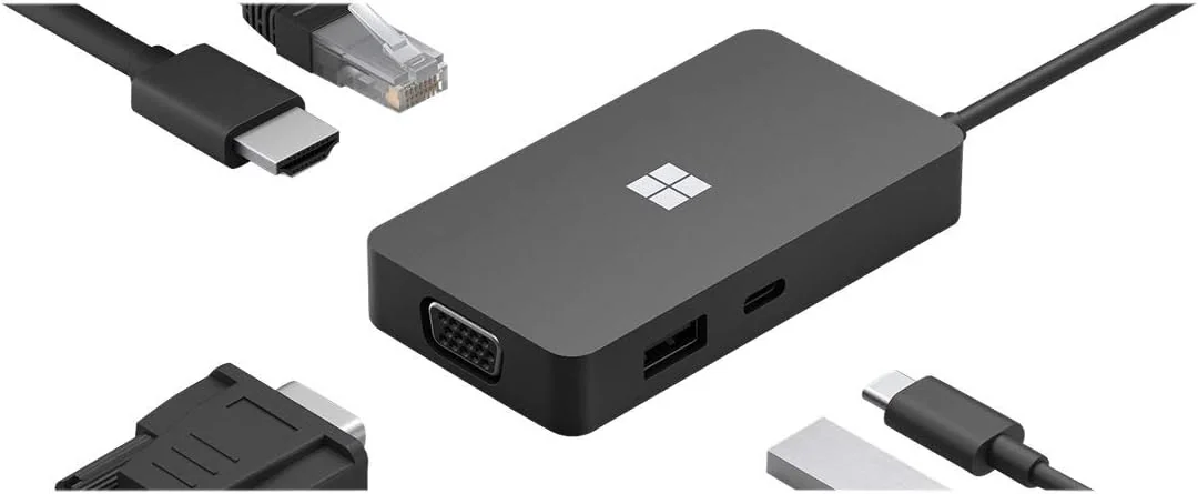 Hub USB-C Microsoft Surface Travel Multiporta para Portáteis