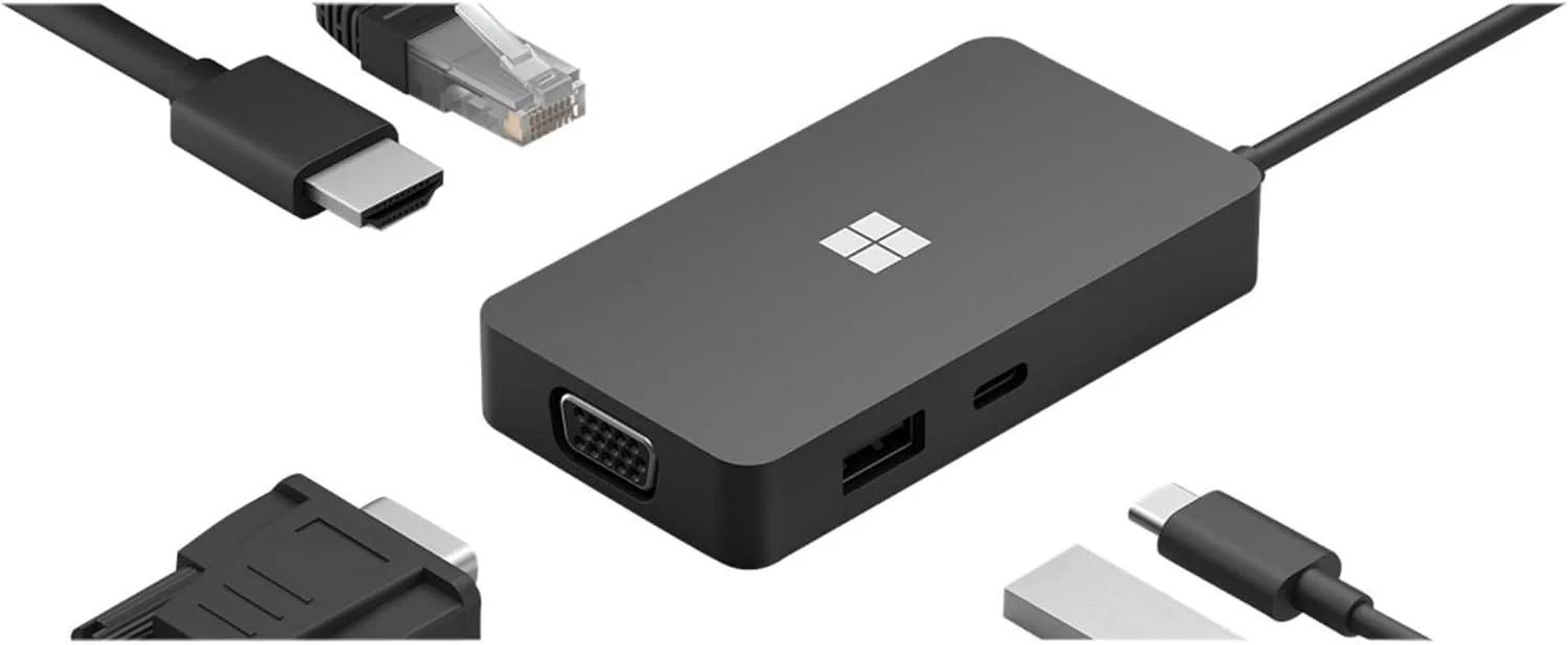 Hub USB-C Microsoft Surface Travel Multiporta para Portáteis - Imagem 2
