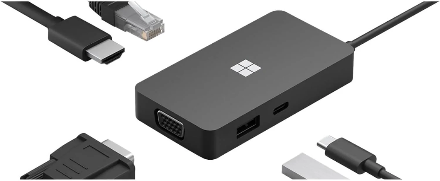 Hub USB-C Microsoft Surface Travel Multiporta para Portáteis - Imagem 3