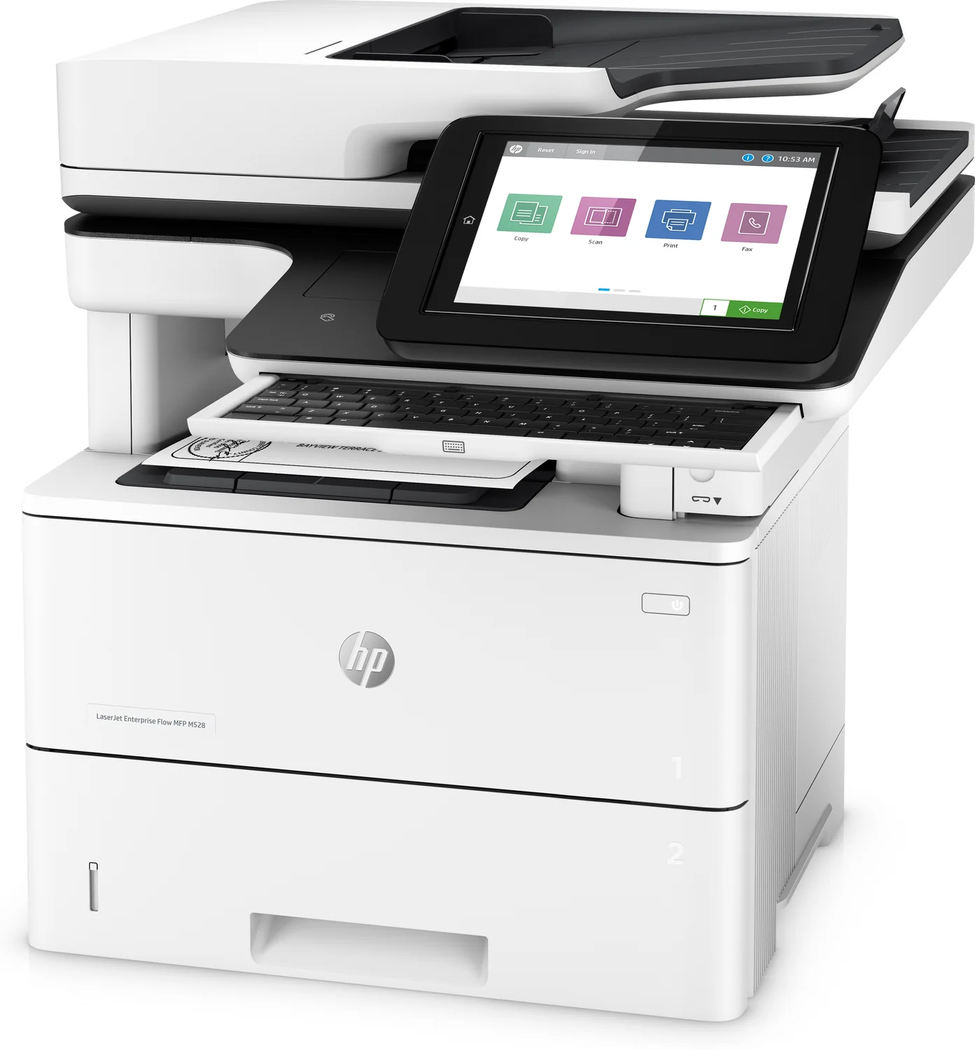 Impressora multifunções laser HP LaserJet Enterprise Flow MFP M528z duplex Wi-Fi - Imagem 2