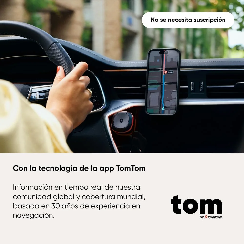 GPS TomTom TOM BY TOMTOM — Navegador Portátil de Condução - Imagem 6