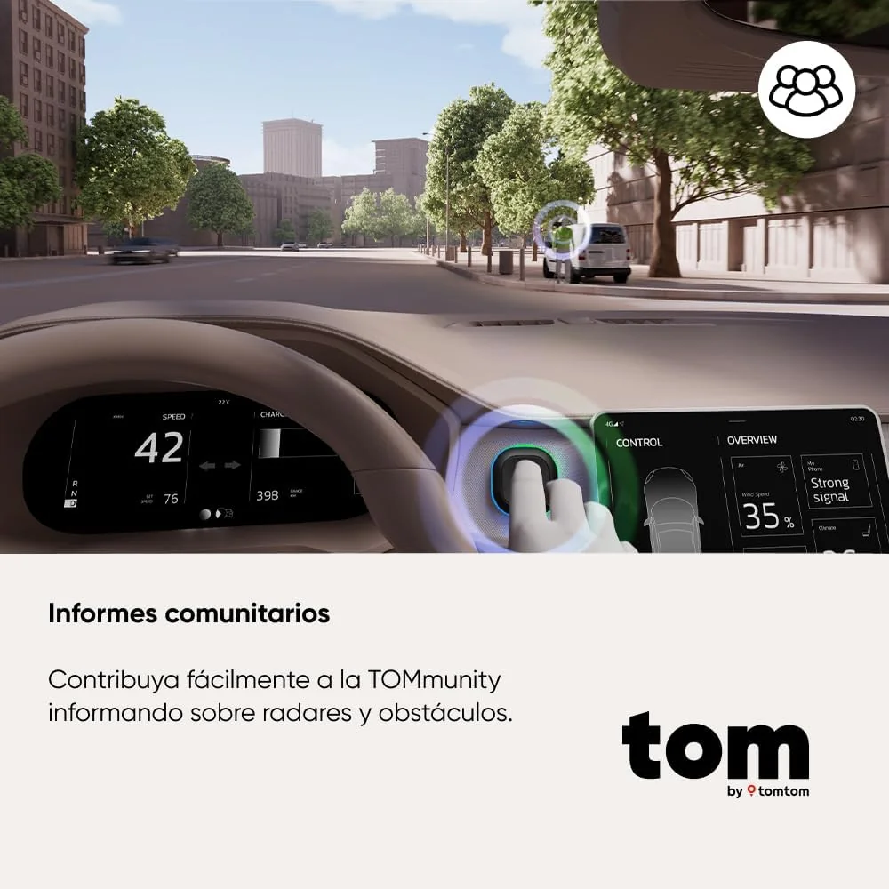 GPS TomTom TOM BY TOMTOM — Navegador Portátil de Condução - Imagem 7