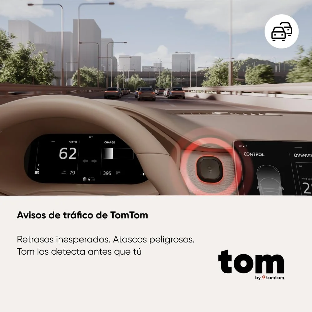 GPS TomTom TOM BY TOMTOM — Navegador Portátil de Condução - Imagem 4