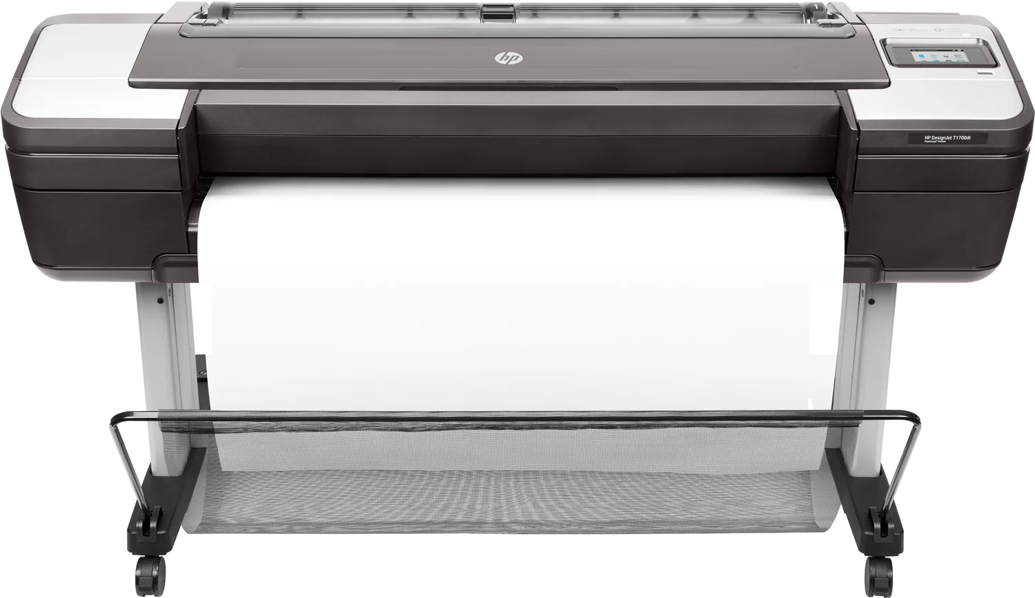 Plotter HP DesignJet T1700dr 44" PostScript 2400x1200 DPI 4GB RAM 500GB HDD Dual Roll Preto - Imagem 5