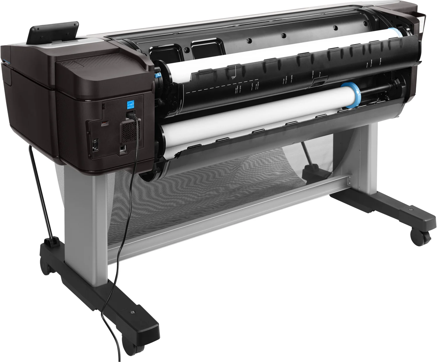 Plotter HP DesignJet T1700dr 44" PostScript 2400x1200 DPI 4GB RAM 500GB HDD Dual Roll Preto - Imagem 7