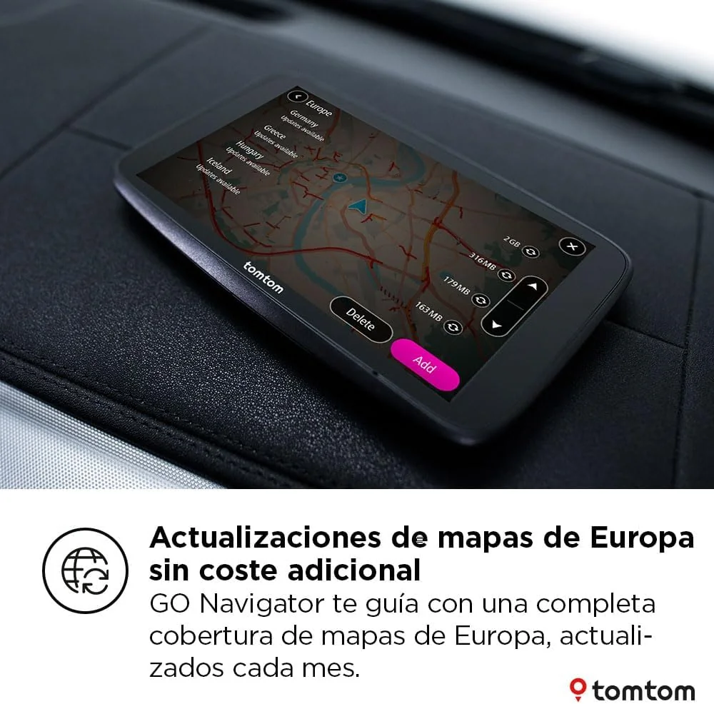 GPS TomTom GO Navigator 6" 2ª Geração com Ecrã 6 Polegadas e Mapas Mundo - Imagem 4