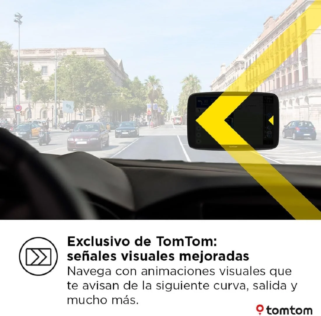 GPS TomTom GO Navigator 6" 2ª Geração com Ecrã 6 Polegadas e Mapas Mundo - Imagem 5