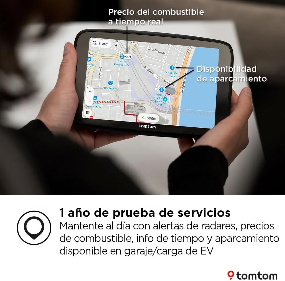 GPS TomTom GO Navigator 6" 2ª Geração com Ecrã 6 Polegadas e Mapas Mundo - Imagem 7