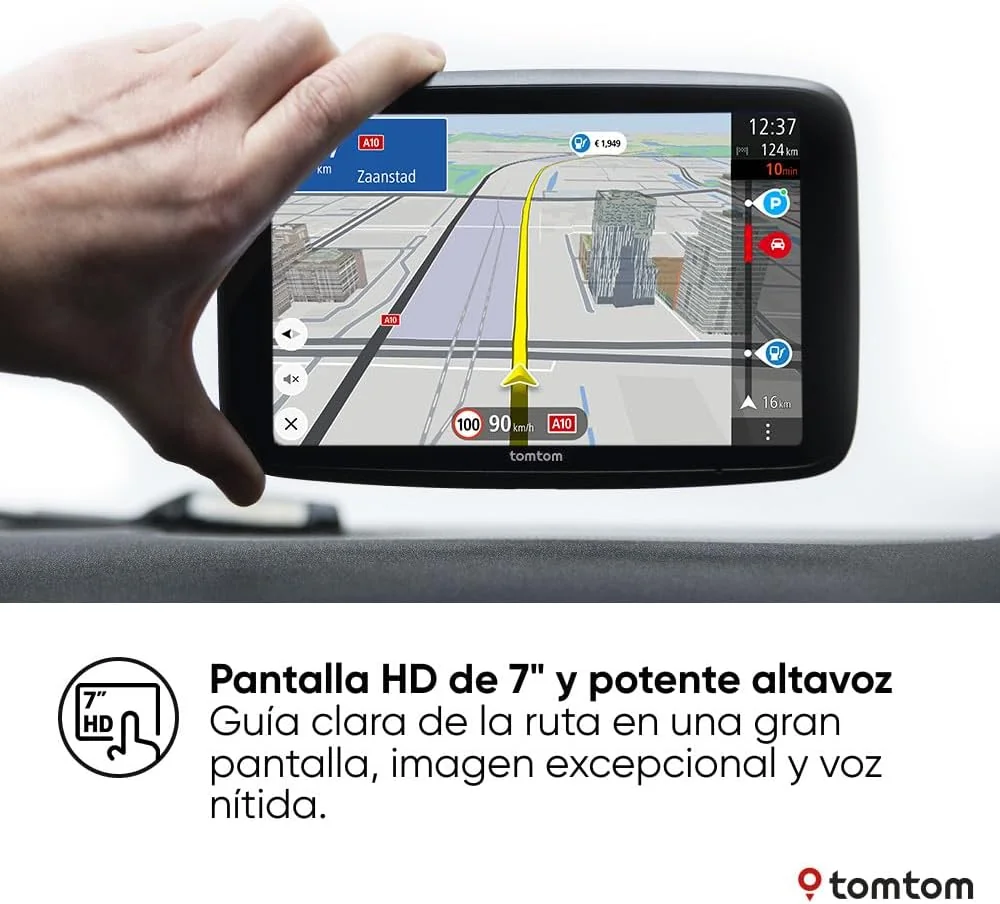 GPS para automóvel TomTom GO Superior 7" 32GB com mapas mundiais - Imagem 4