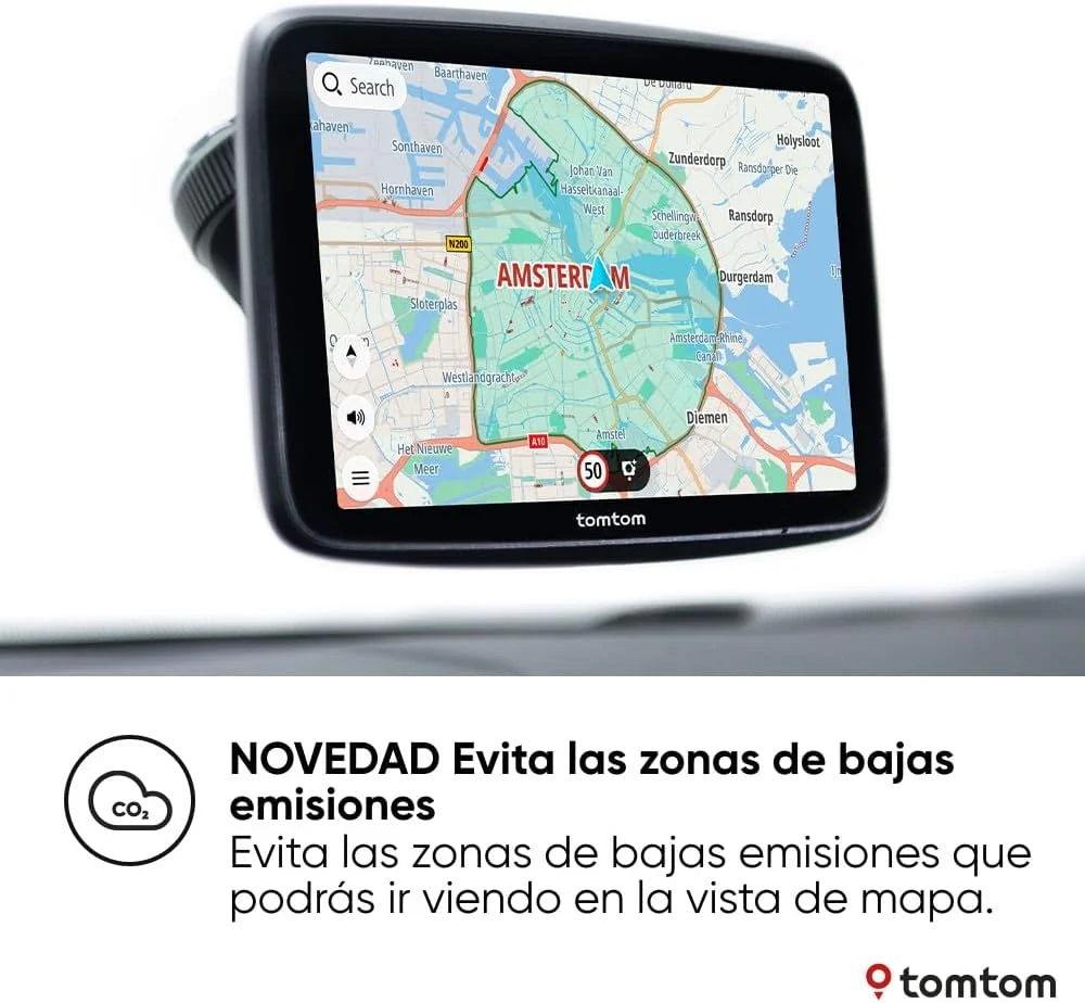 GPS para automóvel TomTom GO Superior 7" 32GB com mapas mundiais - Imagem 3